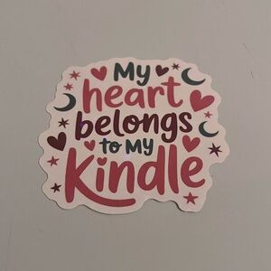 Kindle Girlie Aesthetic Sticker